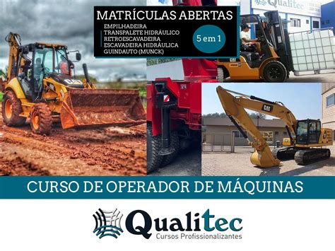 Curso Operador De Máquinas - Qualitec Cursos Profissionalizantes - Curso Operador de Máquinas ...