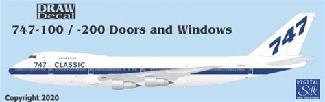 boeing   doors  windows draw decal