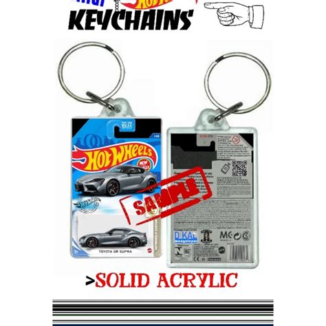 Hot Wheels Mini Keychain Toyota Gr Supra Shopee Philippines