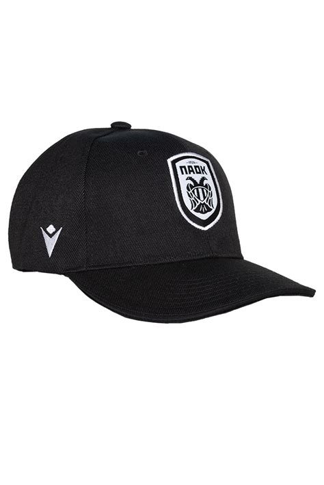 PAOK FC BASEBALL CAP PEPPER BLK JR 22 23