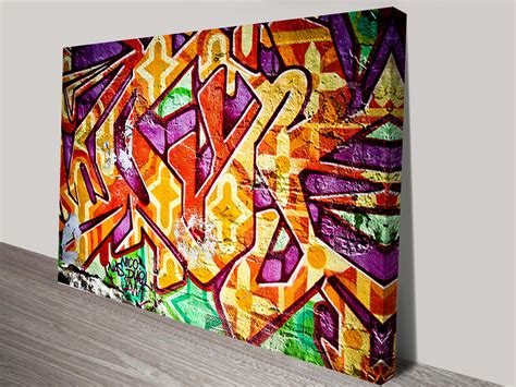 Disappearing Art Fading Graffiti Print