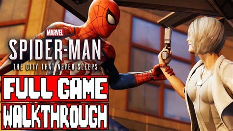 Spider Man PS4 SILVER LINING Part 1 FULL GAME YouTube