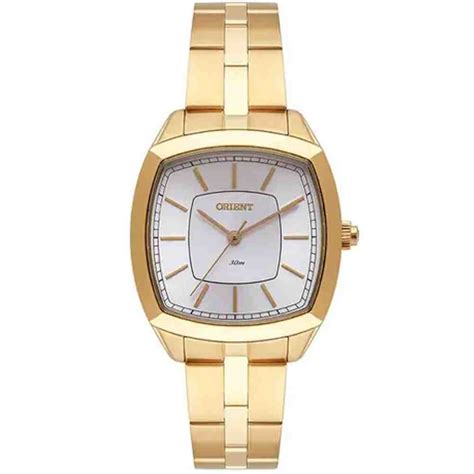 Rel Gio Orient Feminino Dourado Lgss S Kx Elister