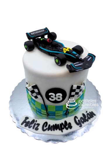 Pastel De Coche De F1 Petronas Pasteles Increíbles