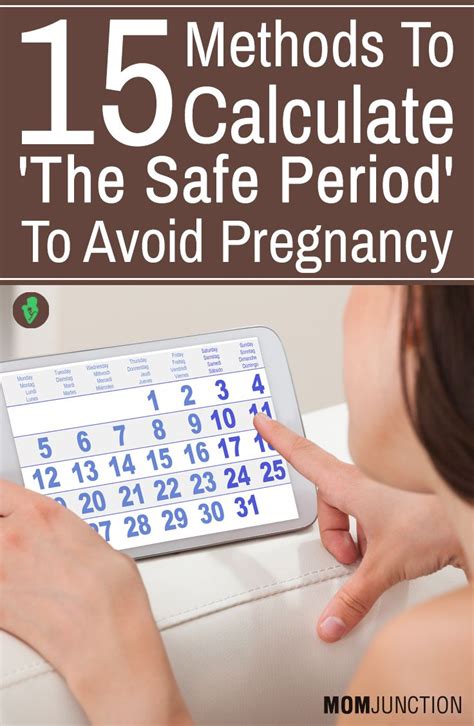 Menstrual Cycle Calendar Safe Days