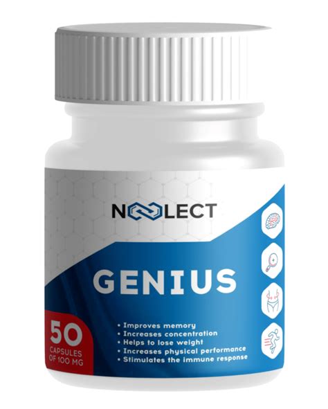 Фенилпирацетам Genius 50 капсул купить в Москве по выгодной цене