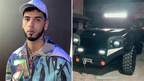 Anuel Aa Se Jacta Del Blindaje Nivel 7” De Su Lujoso Tanque” De 300