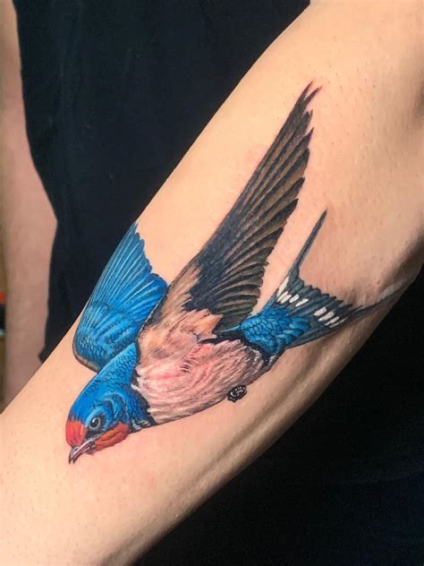 Forearm Bird Tattoos
