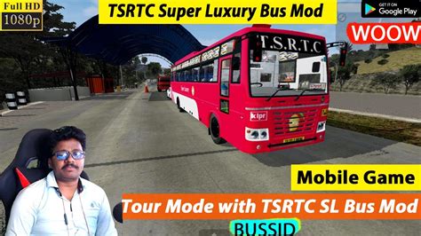 Tsrtc Super Luxury Bus Mod Tour Mode Return In Bus Simulator Indonesia