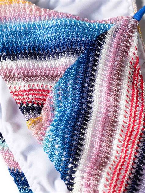 Missoni One Shoulder Bikini Set Blue MS SP BR UWS EC