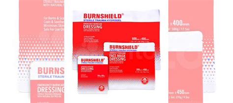 Burnshield - противоожоговые повязки, гели и спреи купить в Москве ...