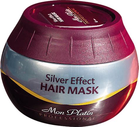 Maska na vlasy so strieborným efektom – Mon Platin