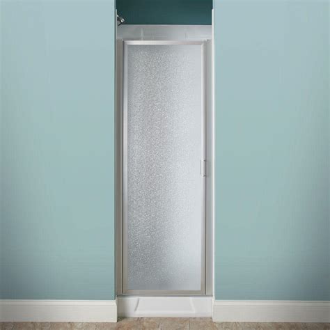 Reviews For Liberty 24 In X 64 In Framed Pivot Shower Door Kit In