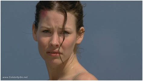Naked Evangeline Lilly In Lost