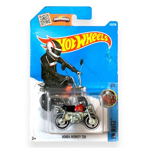 Miniatura Moto Hot Wheels Honda Monkey Z50 Vermelho HW MOTO 5 5 Shopee Brasil
