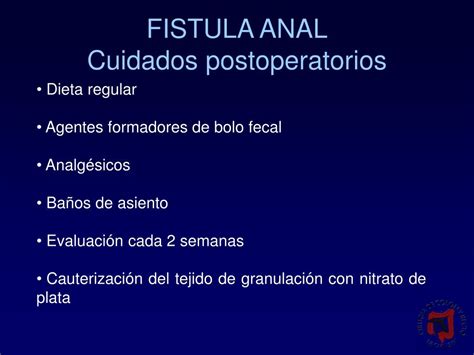 Ppt Conceptos Actuales En El Tratamiento De La Fistula Anal Powerpoint Presentation Id