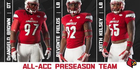 Pre-Season All ACC Football Team Announced – Cardinal Sports Zone