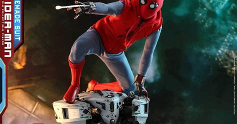 Hot Toys relança Homem Aranha uniforme caseiro que vem drone do filme Longe de Casa