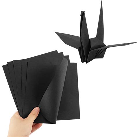 Printable Black Paper Origami Designs
