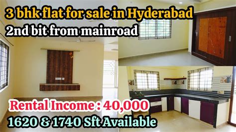 Bhk Flat For Sale In Hyderabad Flat Sale For Landrate With