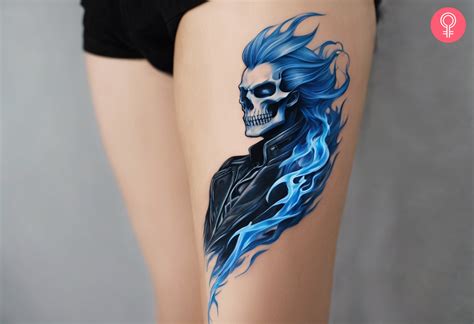 Amazing Ghost Rider Tattoos For Marvel Comics Fans Vamaindia In