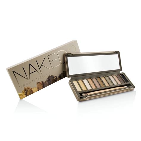 Naked Eyeshadow Palette X Eyeshadow X Doubled Ended Shadow Blending Brush By Urban Decay