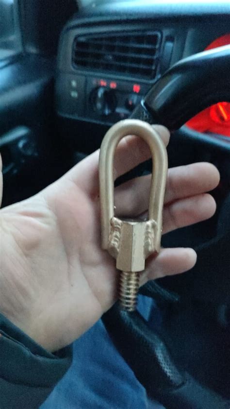 Буксировочный крюк — Volkswagen Golf Mk3, 1,4 л, 1992 года | аксессуары ...