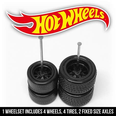 1 64 Scale 10 SPOKE MUSCLE Real Riders Wheels And Tires Set For Hot EBay