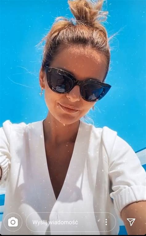 Paulina Sykut W Dzierganym Bia Ym Bikini Chwali Si Opalenizn Jak To Mo Liwe