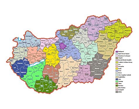 Counties of Hungary Quiz