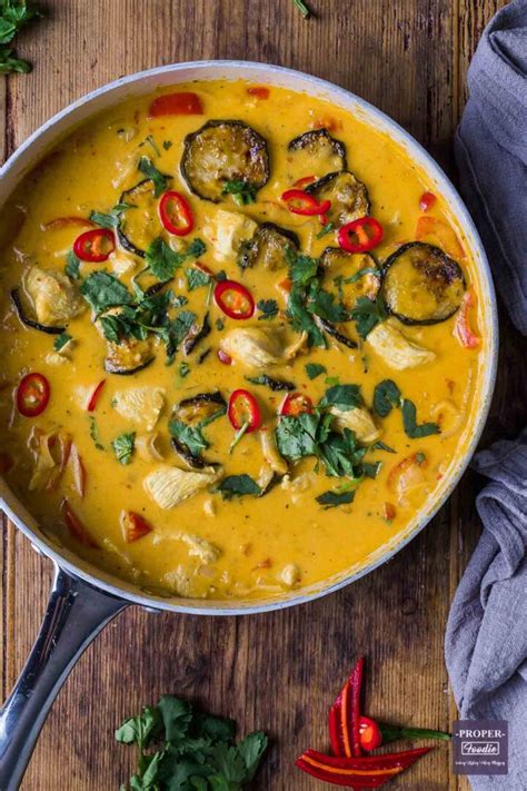 Thai Red Curry Recipe With Homemade Curry Paste Properfoodie