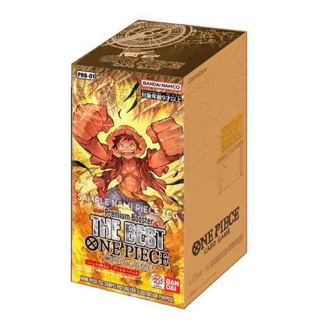 Jpn One Piece Premium Booster Box Prb Cardtopia Nz