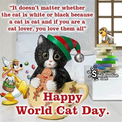 World Cat Day Messages - SmitCreation.com