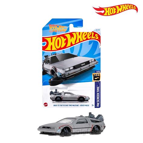 Hot Wheels Premium Basic Cars Back To The Future Time Machine Hover Mode