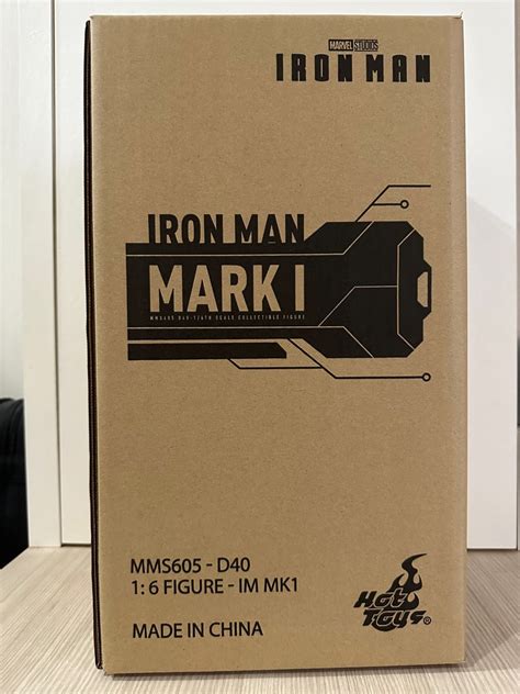 Hot Toys Iron Man Mark 1 MMS605 D40 Hobbies Toys Toys Games On Carousell