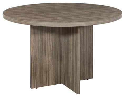 Urban Walnut Round Conference Table Napa By Office Star Products