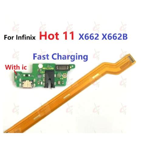 Charging Board Flex For Infinix Hot X X B X F Main Board Mainboard Flex Shopee