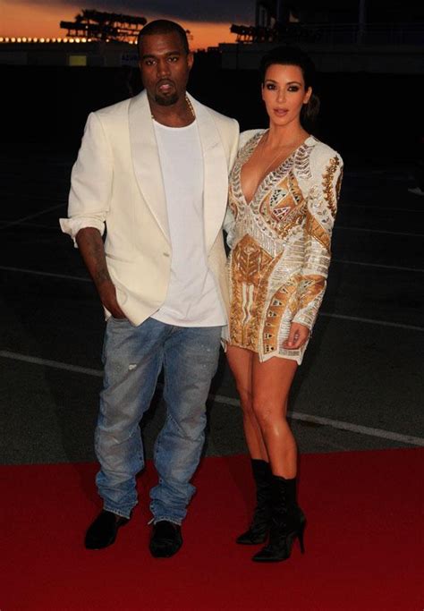 Kim Kardashian S Most Naked Outfits While Out With Kanye West