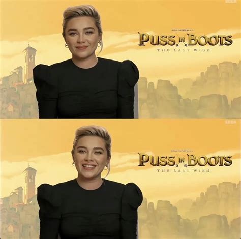 Best Of Florence Pugh On Twitter Florence Pugh For Puss In Boots The