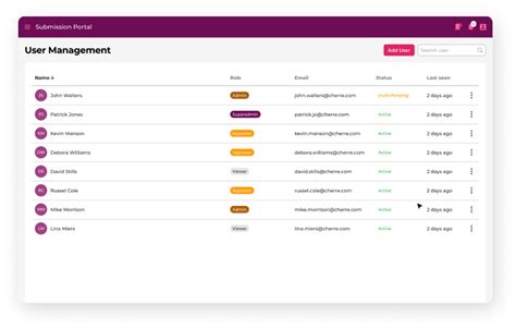 Data Submission Portal