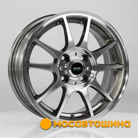 Купить Megami MGM-5 6x15/4x100 ET 46 Dia 54.1 gmf