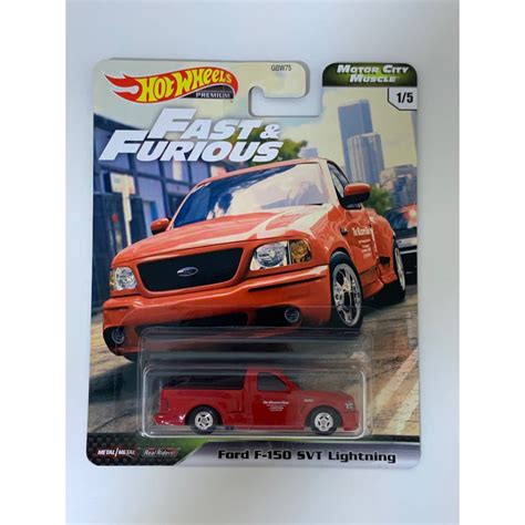 Hot Wheels 風火輪 Ford F 150 SVT Lightning 玩命關頭膠胎系列 蝦皮購物