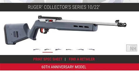 Ruger S Th Anniversary Edition Of The Rifle