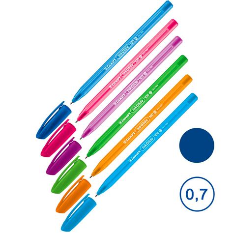 Купить Ручка шариковая Luxor "InkGlide Icy", 0,7 мм, корпус ассорти ...