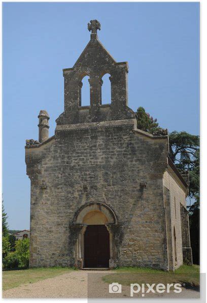 Poster Chapelle Du Château De Roquetaillade En Gironde Pixersnetau