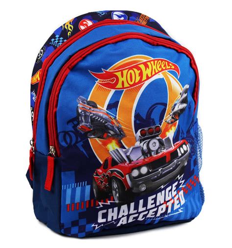St Majewski Dětský batoh Hot Wheels modrý pexo cz