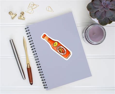 Neurospicy Extra Hot Sauce Bottle Neurodivergent Sticker Decal 4 5 Etsy