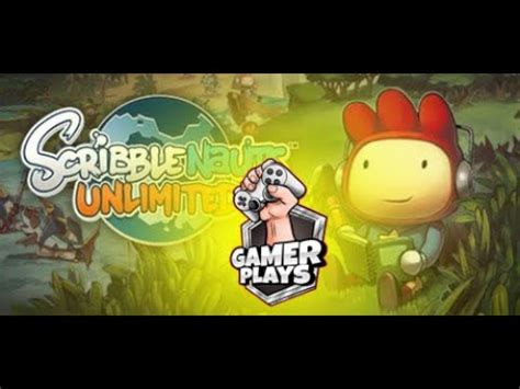 Scribblenauts Unlimited 1 I Got A Magic Notebook YouTube