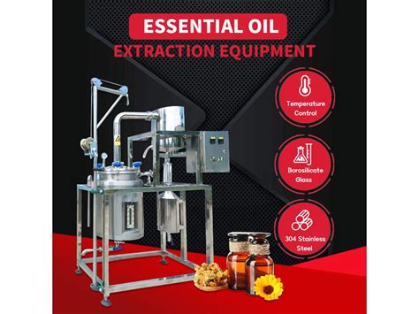 L Essential Oil Extraction Equipment Plant Essential Oil Extractor