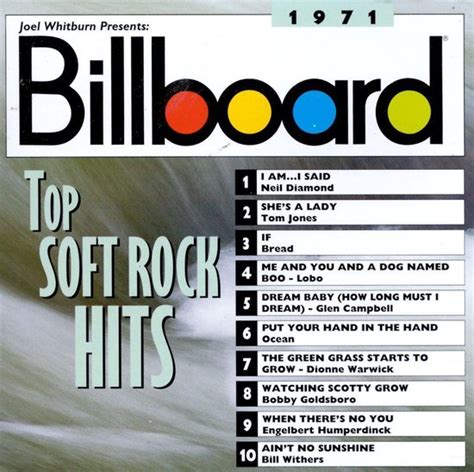 Billboard Top Soft Rock Hits 1971 Glen Campbell Cd Album Muziek